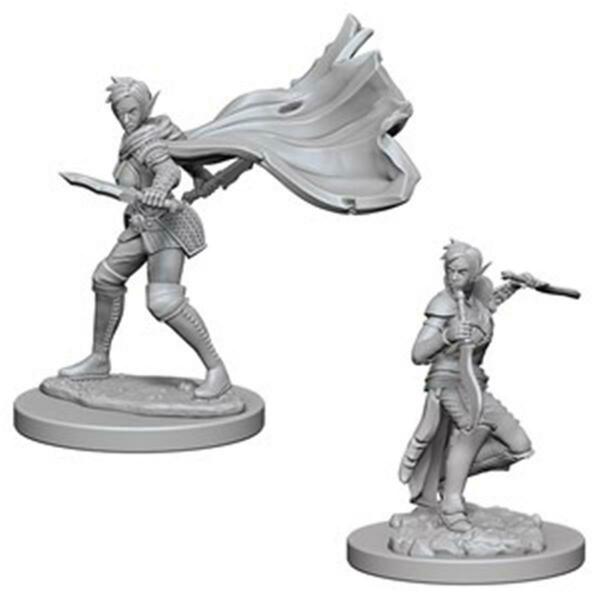 Toys4.0 Pathfinder Deep Cuts Miniaturess of Elf Female Rogue W4 TO31794